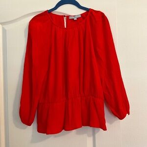 Antonio Melani coral medium blouse